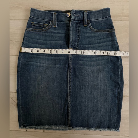 Jen 7 by 7 for all mankind, denim pencil skirt, twilight, size 0 - Picture 4 of 9